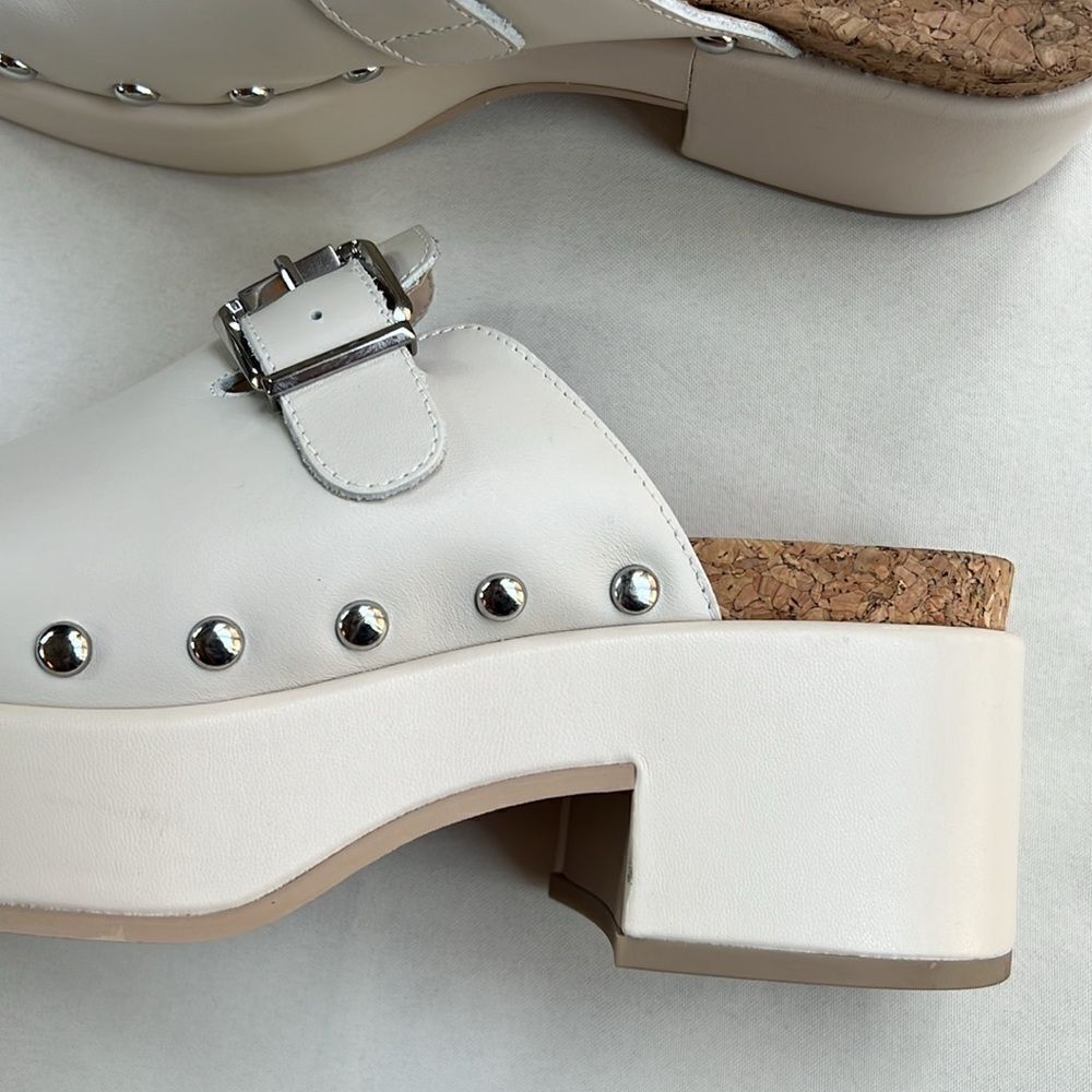 Dolce Vita Yevan Platform Mule in Ivory Size 8 - Picture 5 of 13
